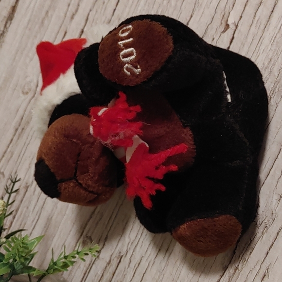 SEARS 2010 rare collectible rare Christmas bear stuffed toy - Picture 6 of 7